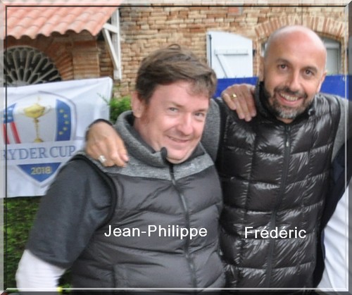 jean philippe Motron et Fred Muraro Pétank-Golf 2018