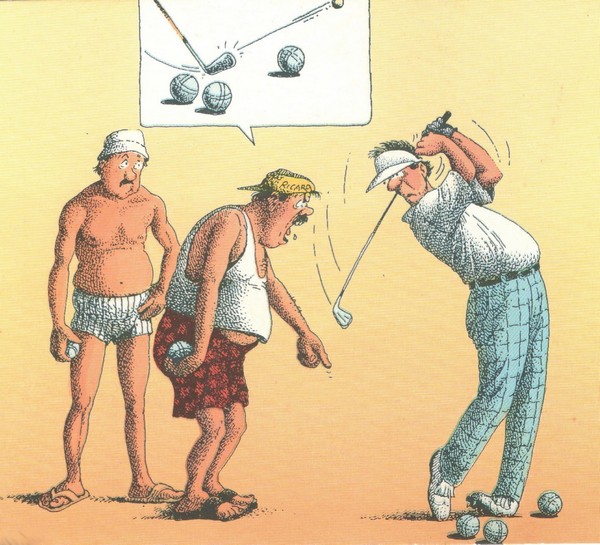 Stage Petank golf