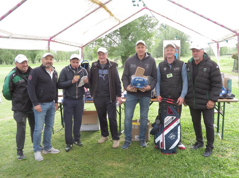 Equipe classée numéro 1 pétank-Golf 2019