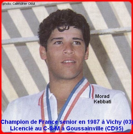 Champion de France pétanque senior tête-à-tête 1987