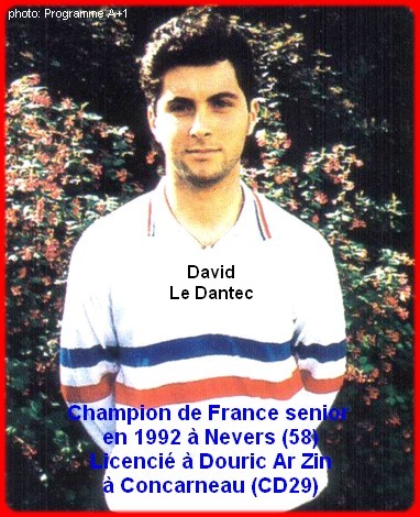 Champion de France pétanque senior tête-à-tête 1992