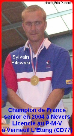 Champion de France pétanque senior tête-à-tête 2004