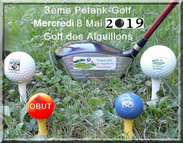 Affiche petank golf 2019