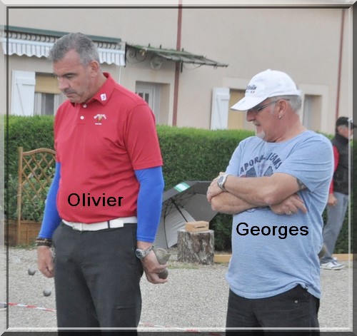 Olivier Larrieu Georges Fernandez pétank-golf